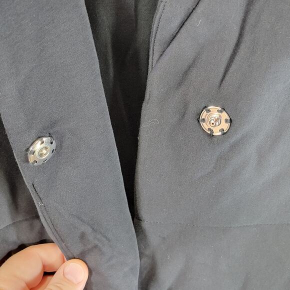 Amazon Women's Full Length Winter Coat, Single Snap, Black, Size L, NWT - Picture 3 of 8